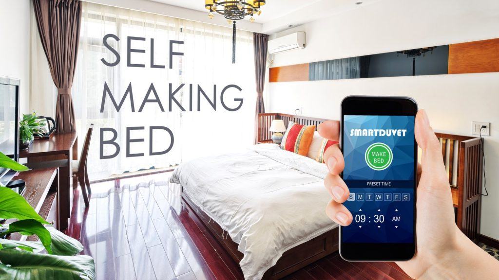 Smartduvet: a fare il letto ci pensa lo smartphone! Smartduvet: a fare il letto ci pensa lo smartphone!