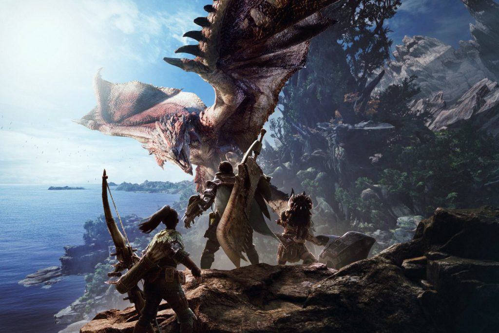 Al comic-con 2017, capcom mostra un gameplay di monster hunter: world Hunter world