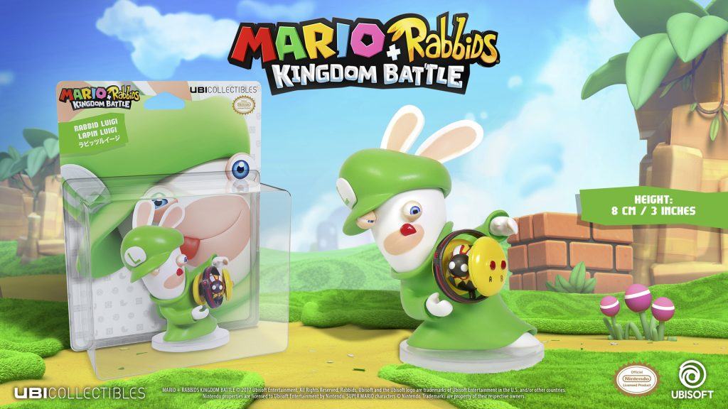 Mario + rabbids: kingdom battle ci presenta rabbid luigi Rabbid luigi corea del sud