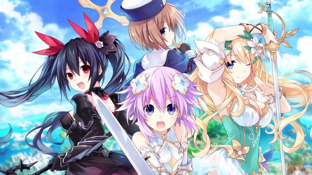 Cyberdimension neptunia: 4 goddesses online ci presenta blanc, ram e rom Cyberdimension goddesses le dee