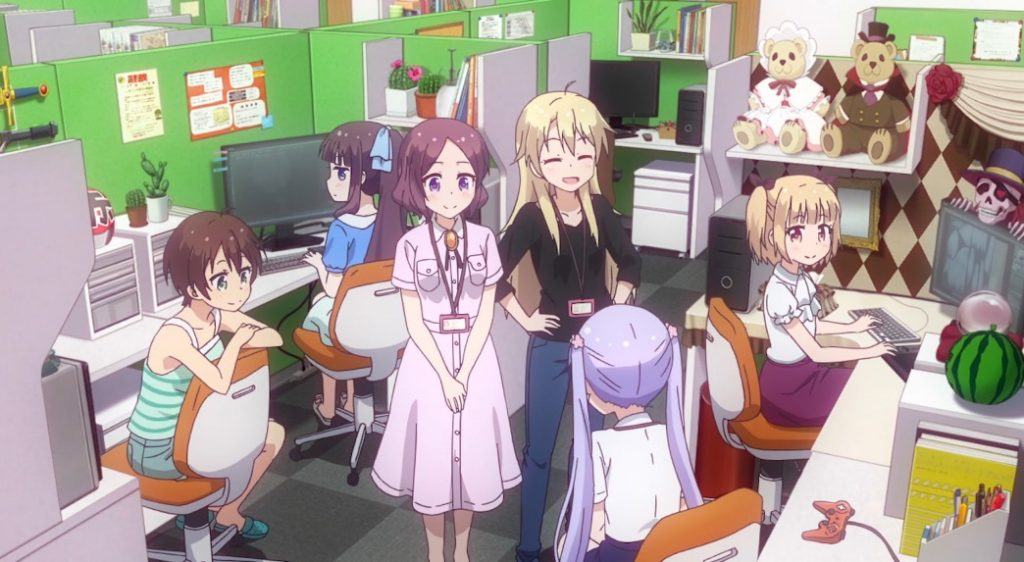 Le dipendenti di eagle jump in intimo per festeggiare il successo di new game! New game