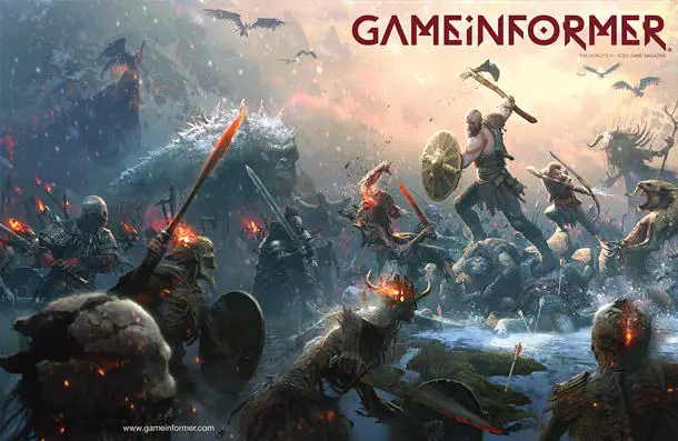 God of War Game Informer