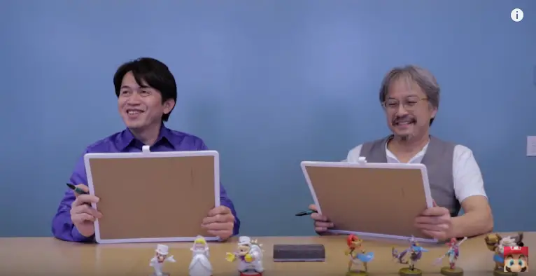 Yoshiaki Koizumi e Eiji Aonuma