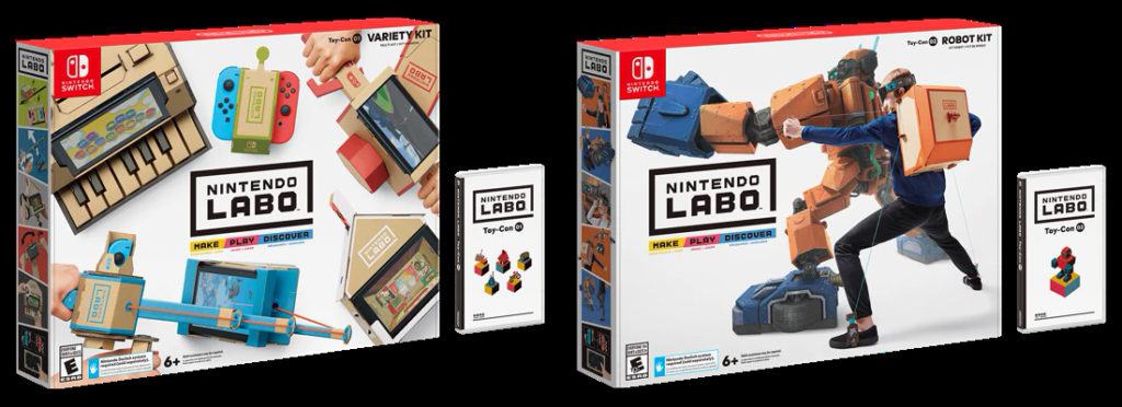 Amazon italia apre i pre order per i kit di nintendo labo Nintendo labo