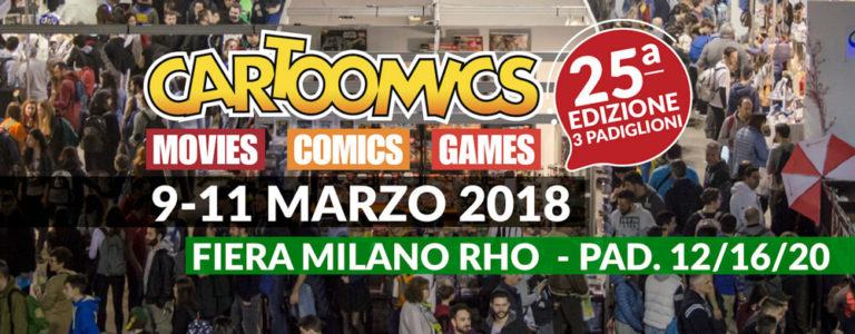 Cartoomics 2018: tra i diversi annunci animati ci saranno anche i videogames!!