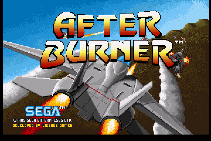 Anno: 1987 After Burner In alto, nel cielo più blu...