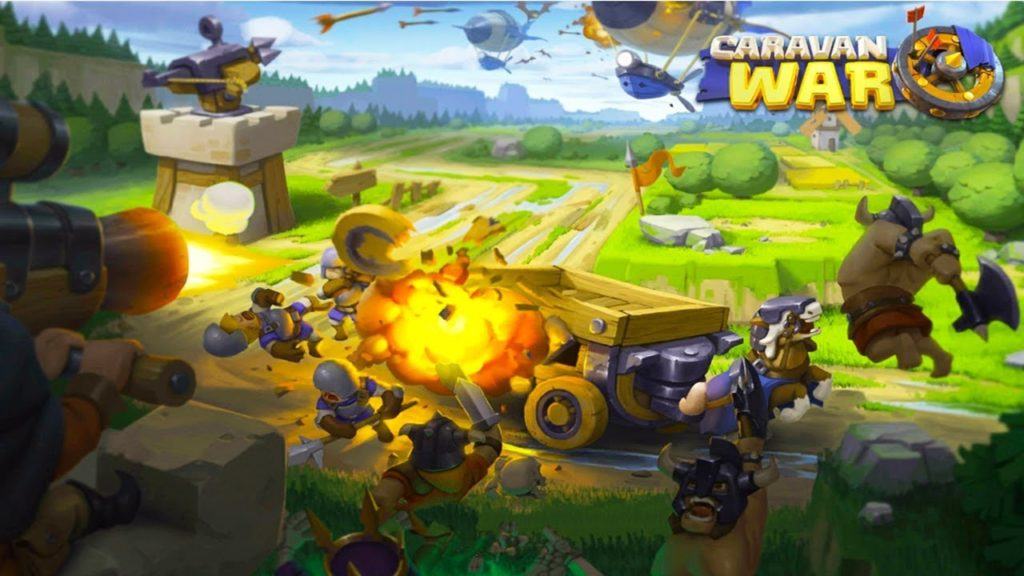 Annunciato per play store e app store caravan war Caravan war