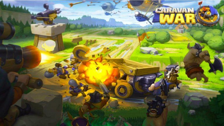 Annunciato per play store e app store caravan war