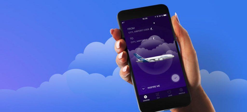 Airbus lancia l'app iflya380 per chi viaggia in aereo Airbus lancia l'app iflya380 per chi viaggia in aereo