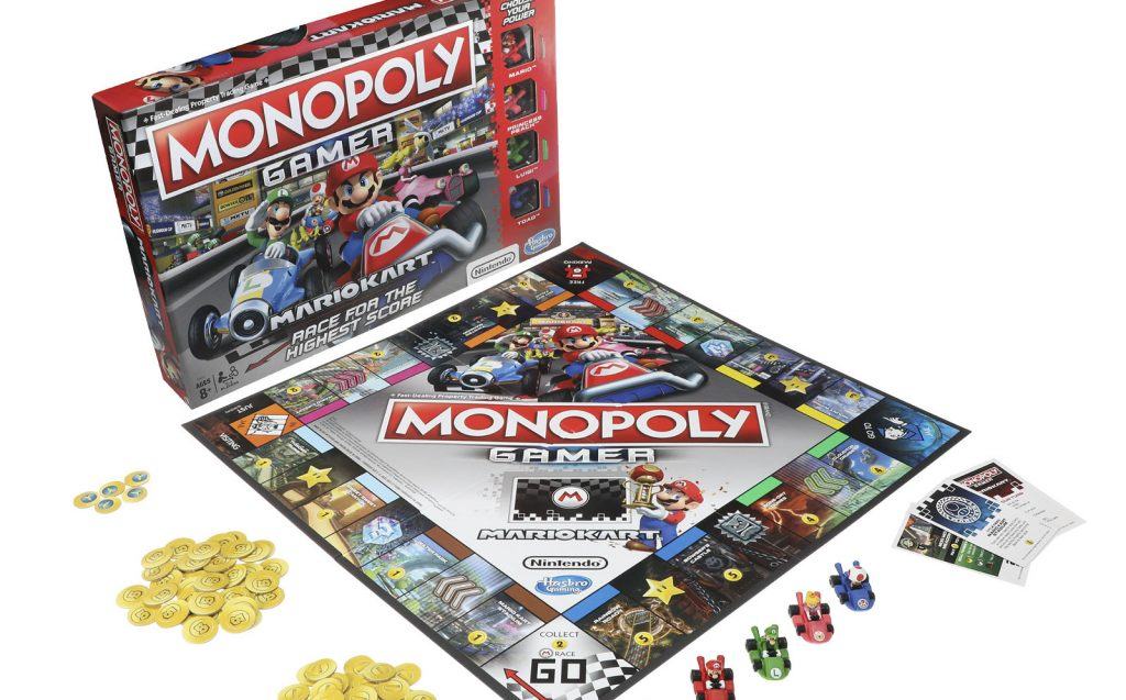 Monopoly gamer: mario kart edition annunciato negli usa Monopoly gamer