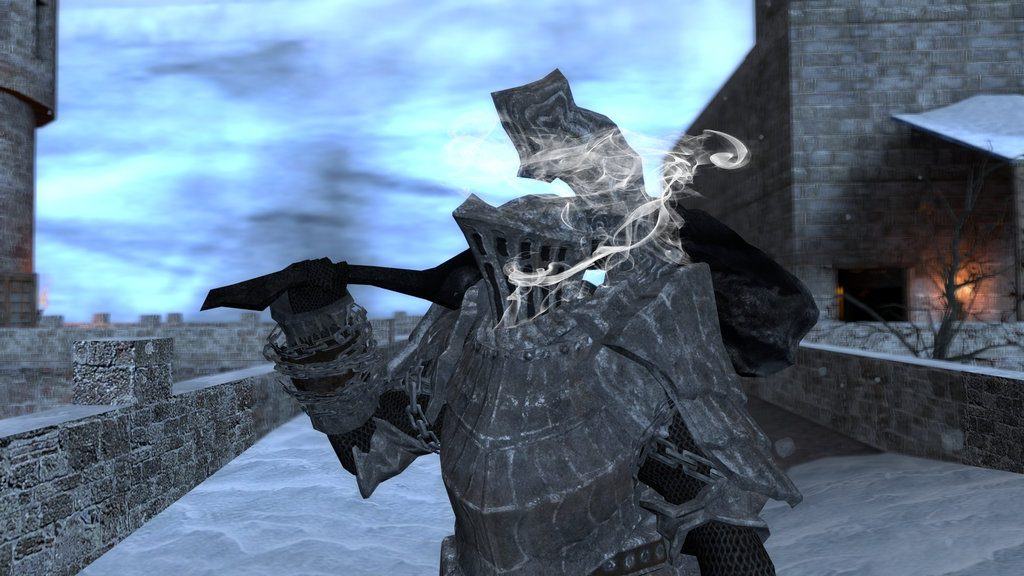 Dark souls: il demone toro e l'incontro con havel, la roccia Havel