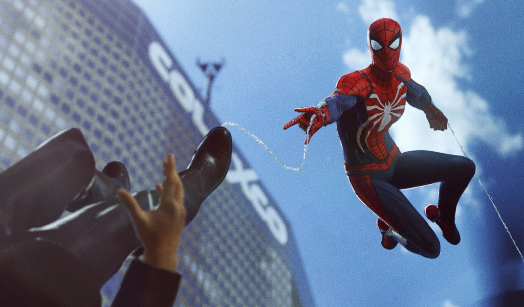 Spiderman ragnatele insomniac games