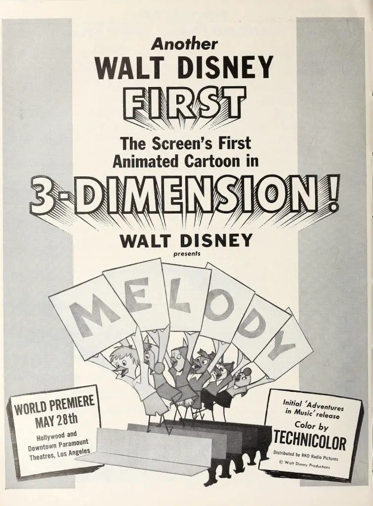 65 anni fa veniva trasmesso il primo cartone 3d targato walt disney