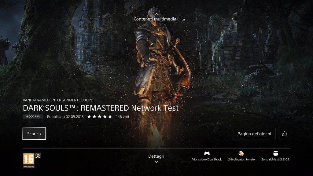 Dark souls remastered: annunciate le date del network test Dark souls remastered