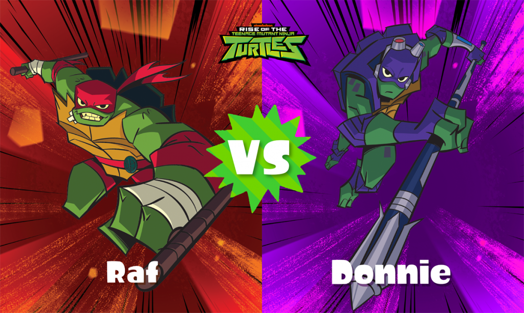 Raf vs donnie nel round finale del festival tmnt