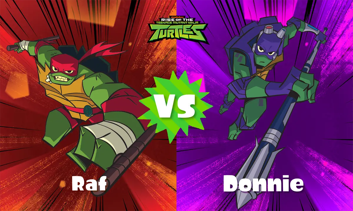 Raf vs Donnie nel round finale del festival TMNT
