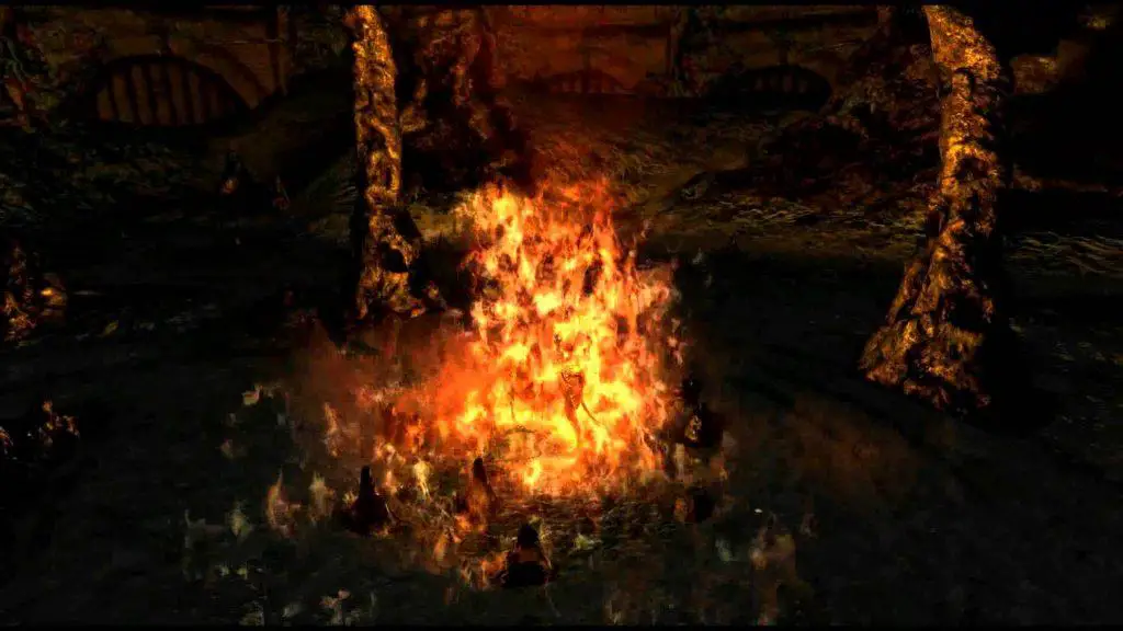 Dark Souls: la Fornace della Prima Fiamma e lo scontro con Lord Gwyn 3