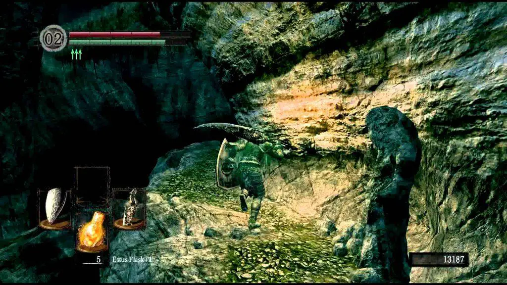 Dark Souls: Le Catacombe e lo scontro con Nito, il Re Tombale 1