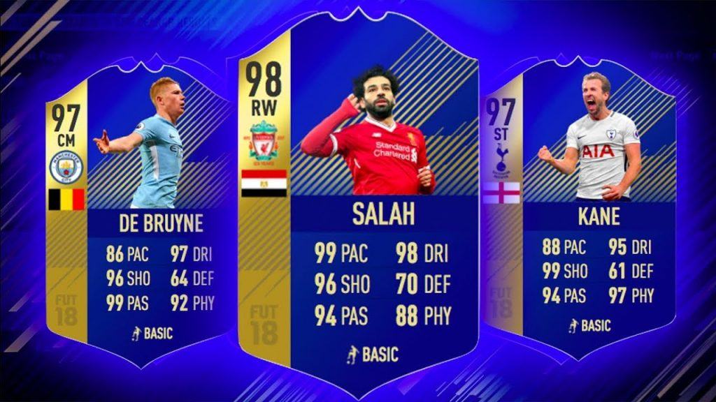 Fifa 18 tots