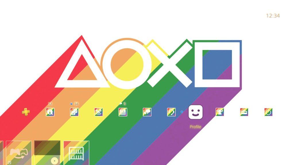 Sony celebra il mese del LGBT Pride con un tema gratuito per PlayStation 4