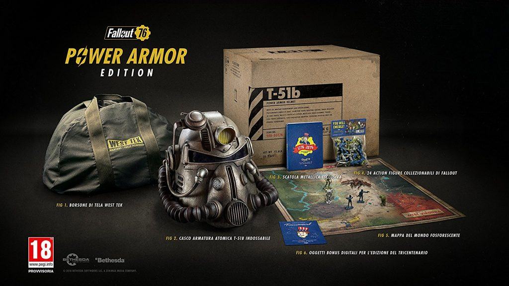 Fallout 76: t-51b power armor edition Fallout 76 special edition