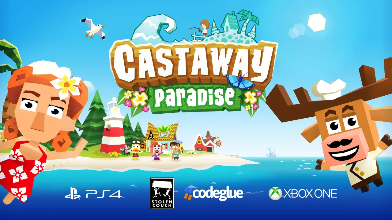 Castaway Paradise - Town Building Sim in arrivo su PS4 e Xbox One!