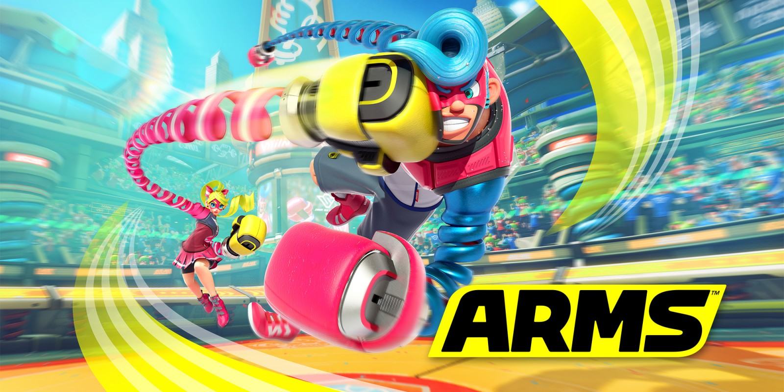 Nintendo switch arms evento party crash demo gratis a tempo