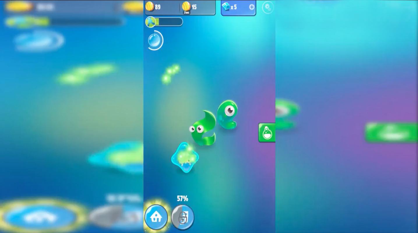 Human Evolution Clicker Game: Rise of Mankind, divertimento per mobile a livello microscopico