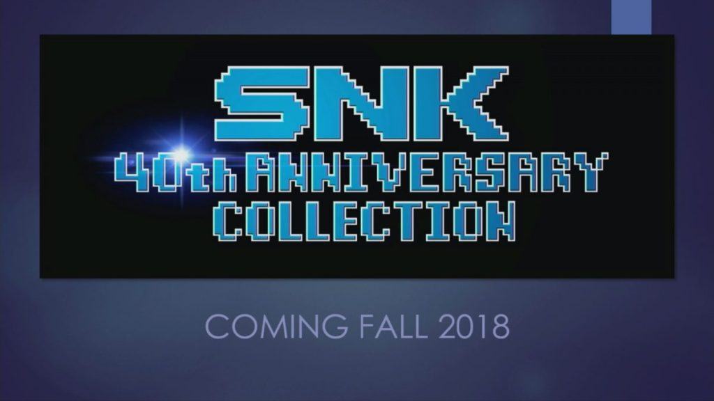 Snk 40th annivesary collection vittima di un errore Snk 40th anniversary collection