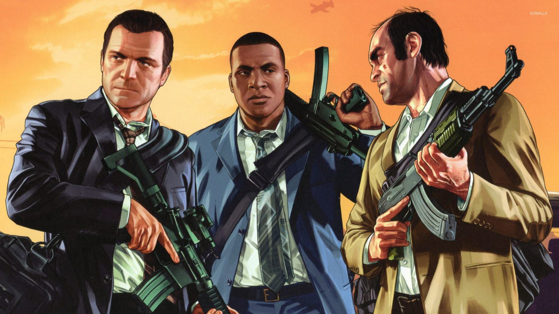 GTA wallpapaer, GTA V, Grand Theft Auto V