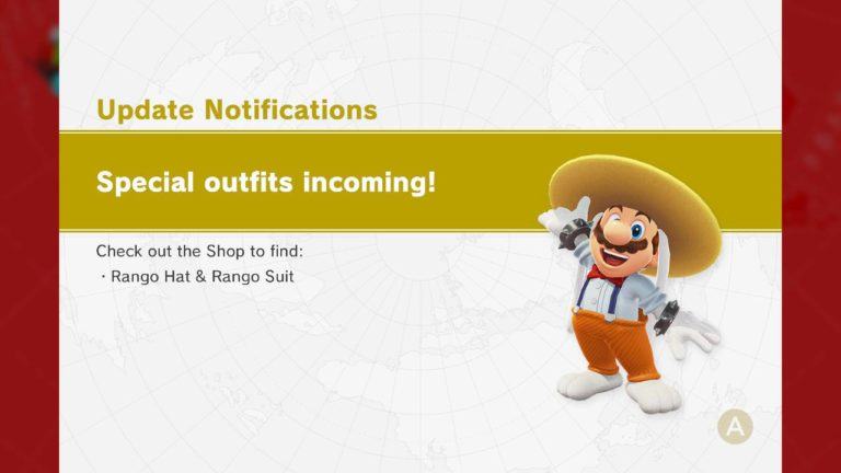 Super mario odyssey: ecco il completo di rango!