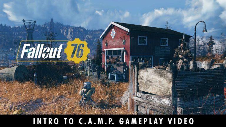 Fallout 76: Annunciata modalità C.A.M.P