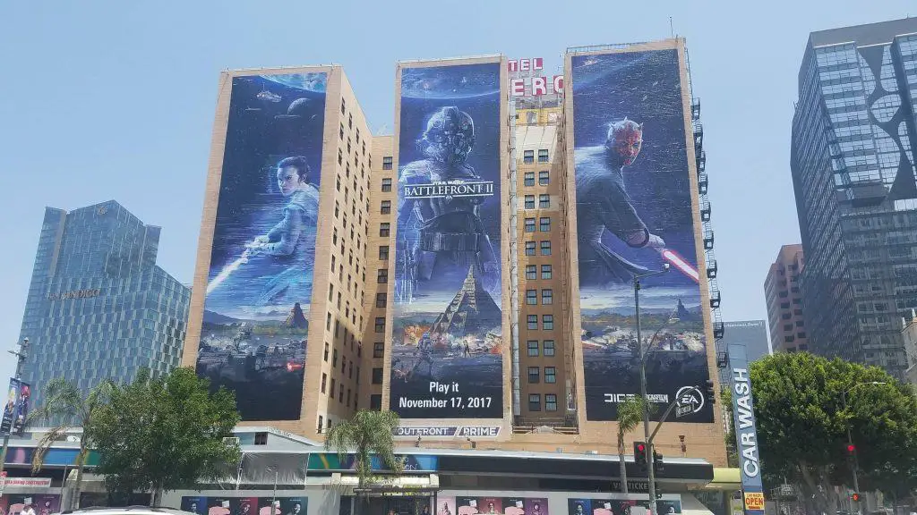 Murales di Fallout 76 presente all'E3 4