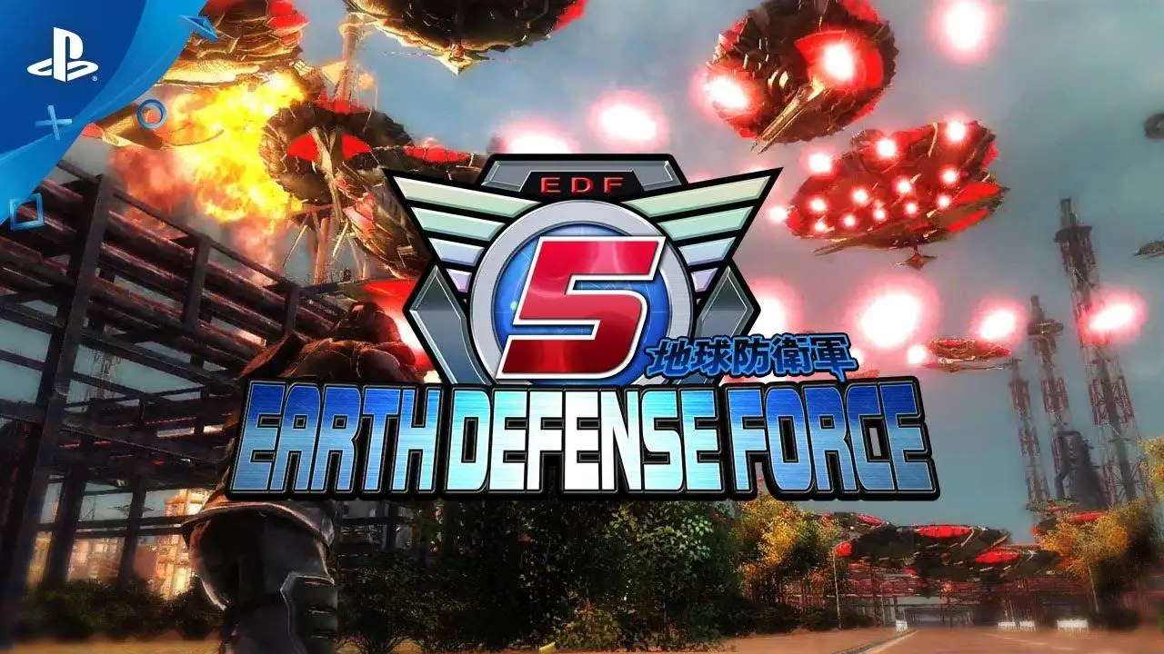 Earth Defense Force 5 PlayStation 4 PS4 Trailer Data Uscita Lancio Deluxe Edition PS Store News