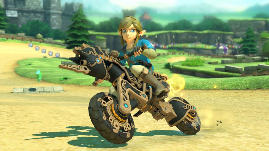 Mario kart 8 deluxe: nuovo aggiornamento gratuito disponibile da oggi Zelda mario kart 8