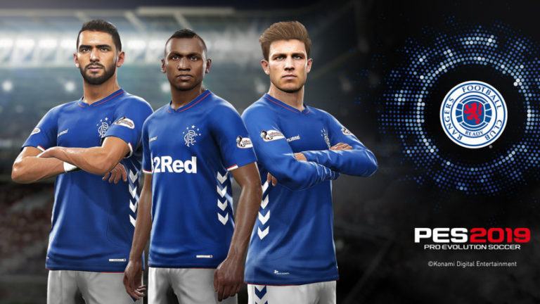 Ecco un'altra edizione speciale di pes 2019: rangers glasgow