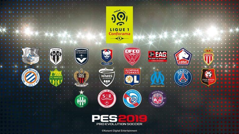 È ufficiale: la league 1 sarà presente in pes 2019