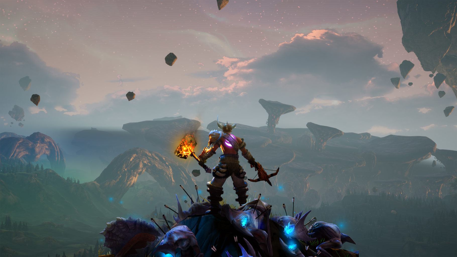 rend open world crafting mondo gioco anteprima