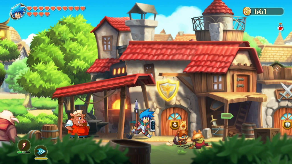 E' stata annunciata l'uscita di monster boy and the cursed kingdom Monster boy