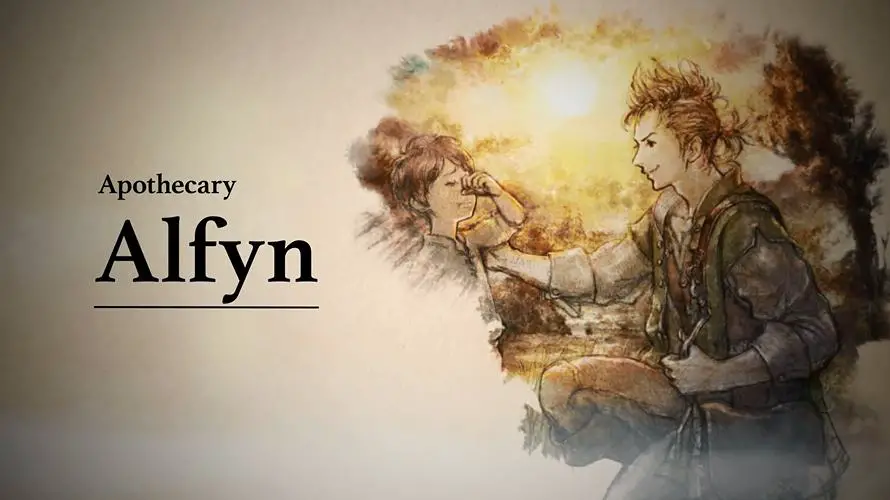 Scopri gli eroi di Octopath Traveler: Alfyn