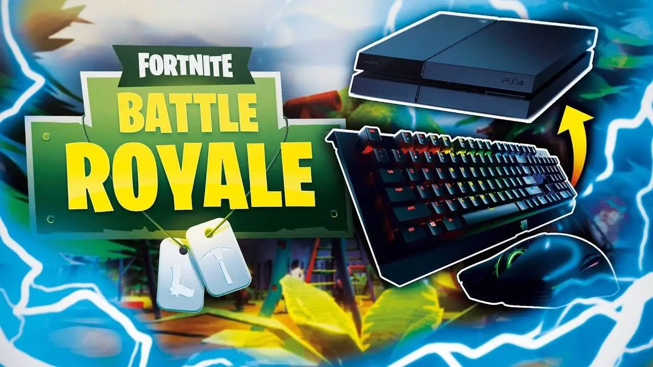 Fortnite Mouse e Tastiera su Console PS4 PlayStation 4 Xbox One News Novità