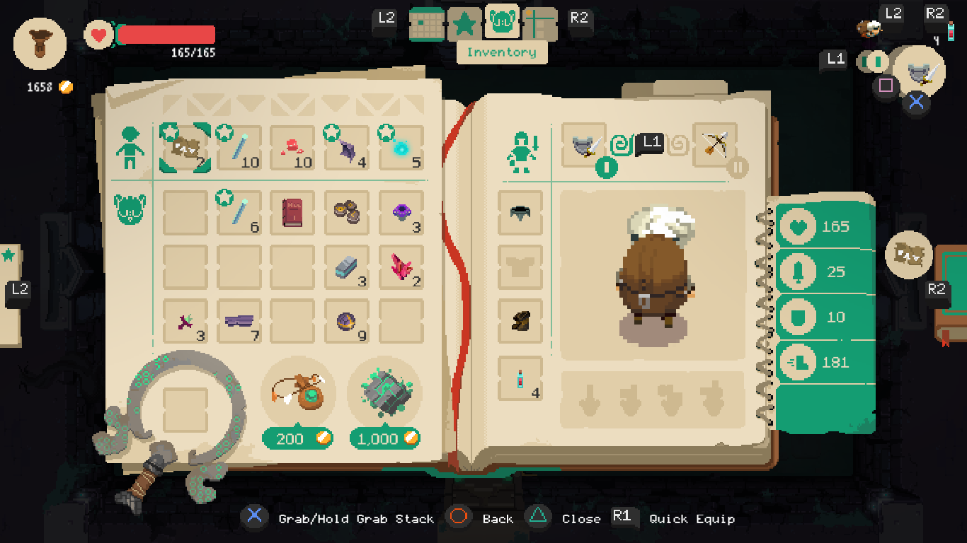 Moonlighter Recensione Review PlayStation 4 PS4 Xbox One PC Steam Trailer Gameplay Foto Trama