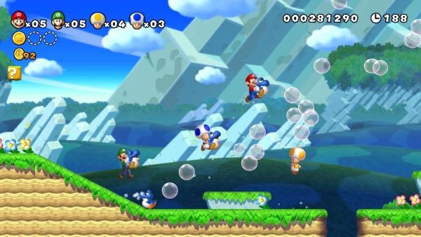 New Super Mario Bros. U Deluxe ottiene una buona valutazione su Famitsu 4