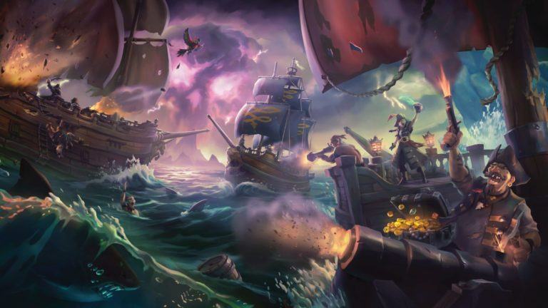 Entusiasmo per sea of thieves al gamescom