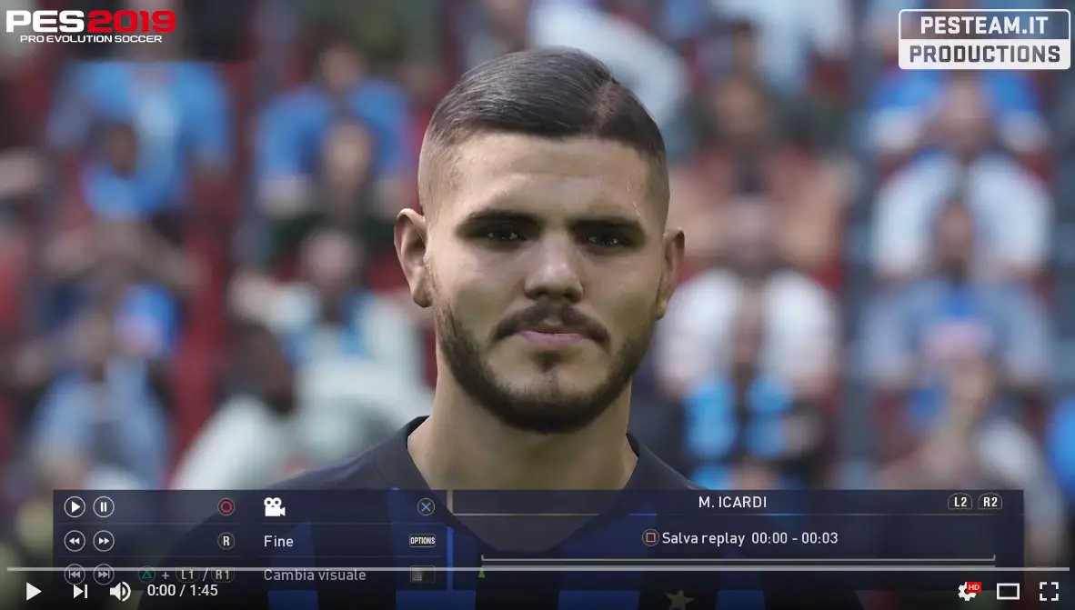 PES 2019 facce