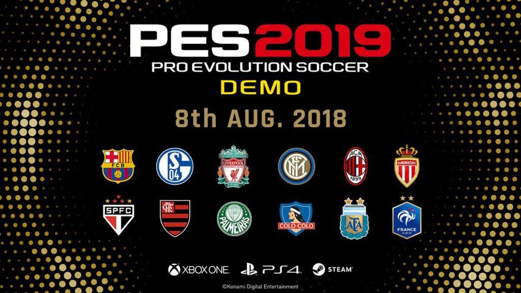 Pes 2019 demo