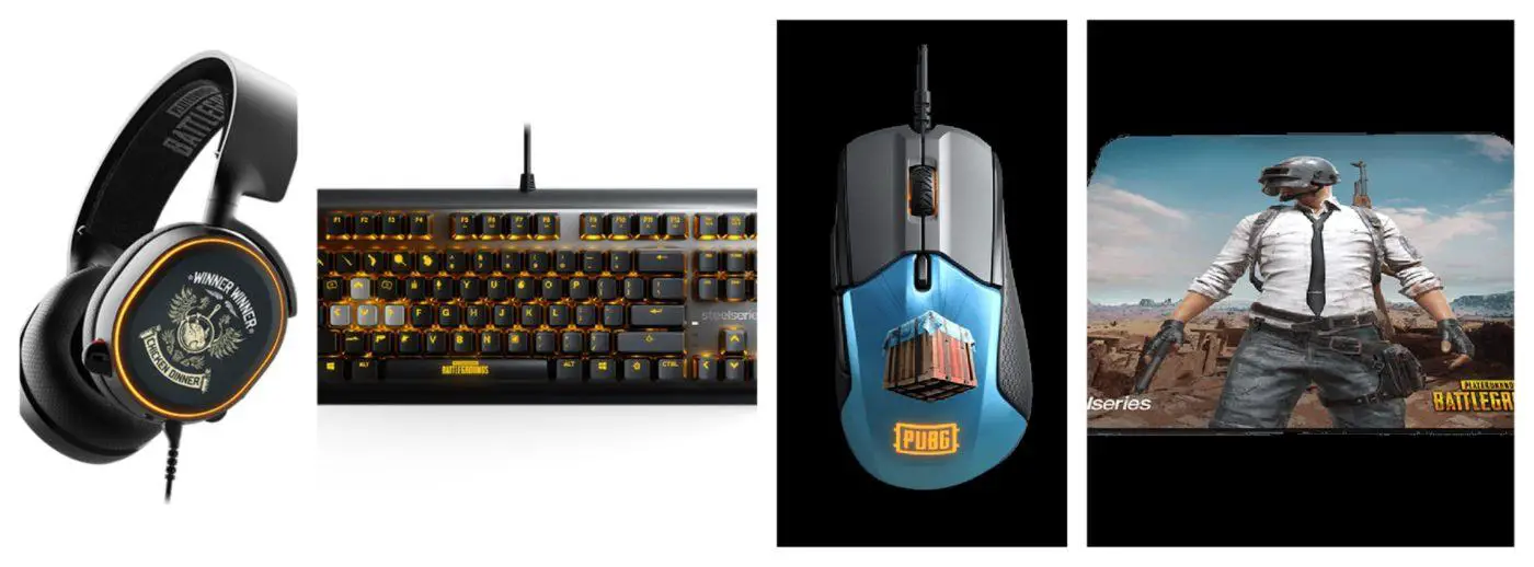 PUBG: SteelSeries annuncia periferiche a tema