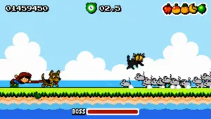 Miles & Kilo stile Mario Bros