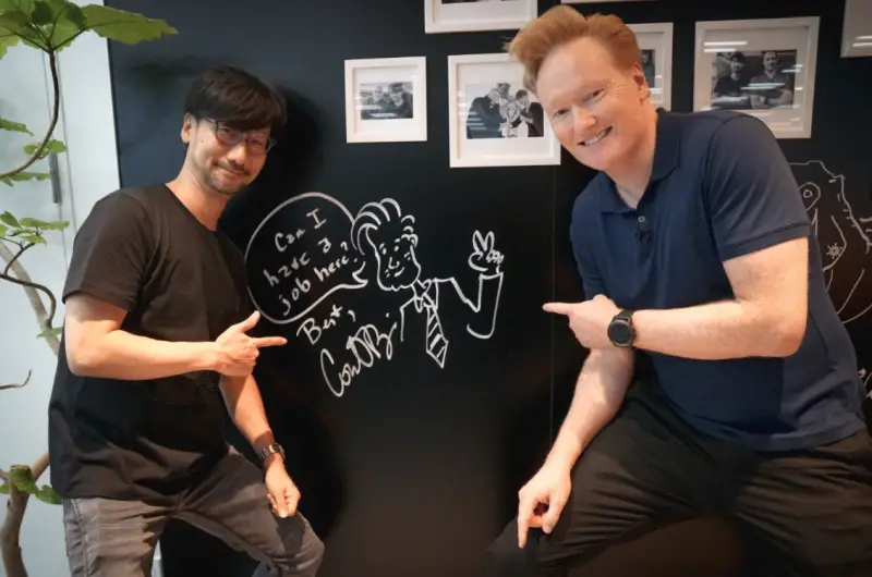 Hideo Kojima Conan O'Brien Twitter