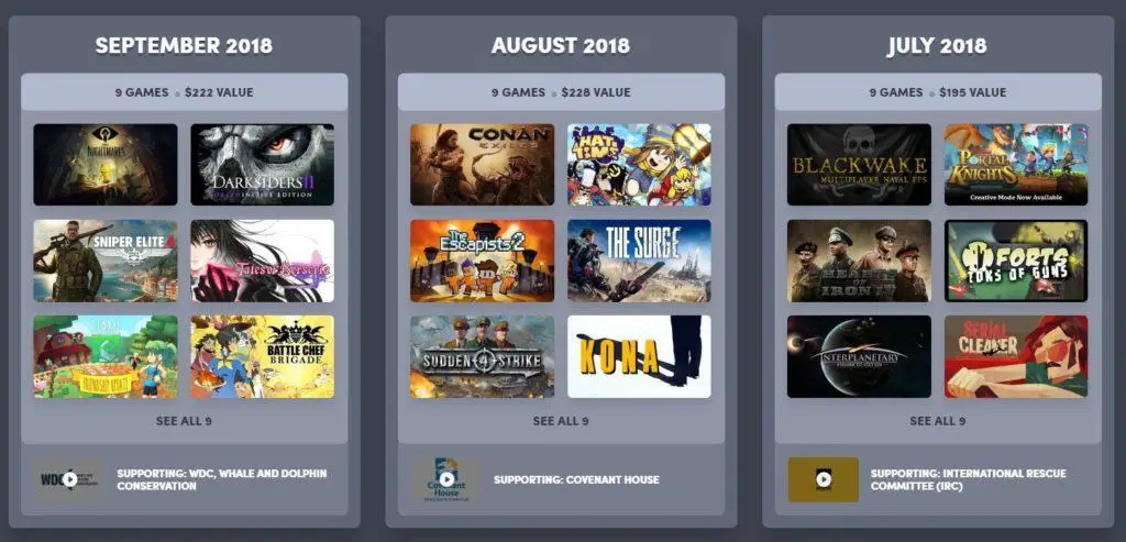 Humble Bundle Monthly